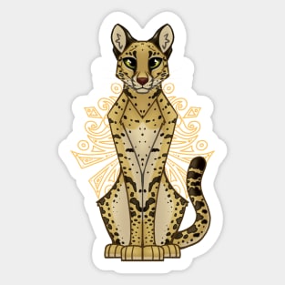 Serval Sticker